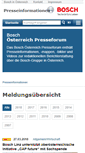 Mobile Screenshot of bosch-presse.at