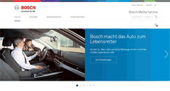 Desktop Screenshot of bosch-presse.de