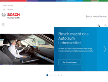 Tablet Screenshot of bosch-presse.de